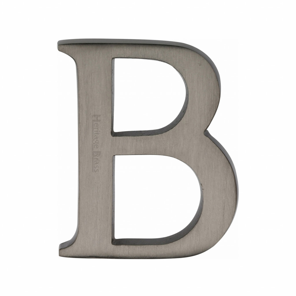 M Marcus Heritage Brass Letter B - Pin Fix 51mm